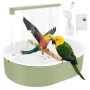 Птича вана Bird Shower с USB захранване за птички НОВО, снимка 1