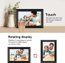 Цифрова фоторамка с меню на БЪЛГАРСКИ Frameo-10.1" WiFi IPS 32GB памет, снимка 7