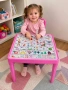 Детска пластмасова масичка с българската азбука, цифри от 1до 10, снимка 4