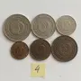 България 1974 - 1,2,5,10,20 и 50 стотинки комплекти, снимка 4