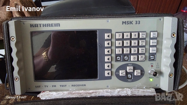 Тестов приемник KATHREIN MSK 33 - SAT/TV/FM, снимка 2 - Друга електроника - 55161188
