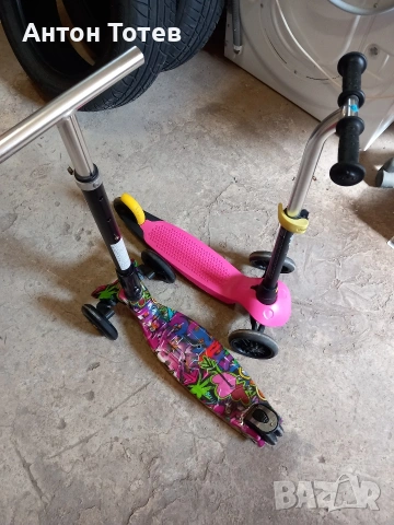 2бр Тротинетки +пениборд , снимка 3 - Скутери и тротинетки - 53954978