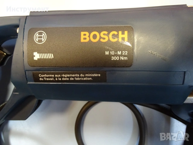 Ударен гайковерт BOSCH 0601430008 impact wrench 220V 350Nm, снимка 2 - Винтоверти - 54855690