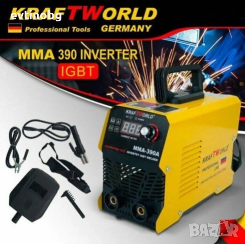 Инверторен електрожен KRAFTROYAL - Професионално заваряване с висока мощност, снимка 6 - Други инструменти - 54081321