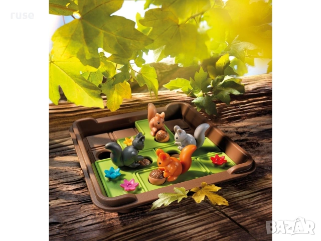 НОВИ! Детска логическа игра Smart Games - Squirrels Go Nuts Катеричките отиват за жълъди, снимка 4 - Образователни игри - 55211171