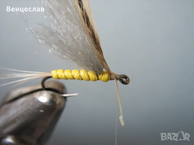 Изкуствени мухи - еднодневка, снимка 11 - Стръв и захранки - 55680033