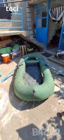 Руска гумена надуваема лодка за риболов или разходка във тихи води , снимка 2 - Воден транспорт - 55656348
