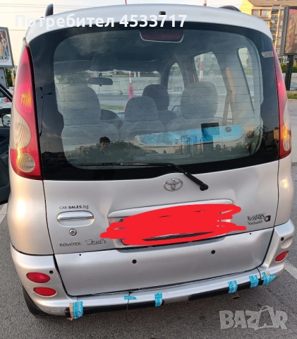 Toyota Yaris verso Автоматик СПЕШНО, снимка 4 - Автомобили и джипове - 54502686
