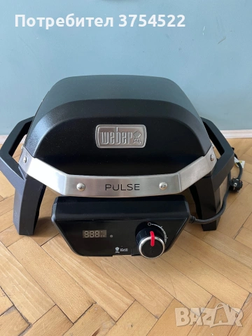 Електрическо барбекю WEBER Pulse 1000, 1800W, 42x32 см, снимка 7 - Барбекюта - 55229949