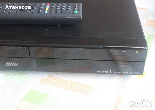 Sony RDR-AT105 – DVD & Harddisk recorder (160GB) , снимка 3 - Плейъри, домашно кино, прожектори - 54921012