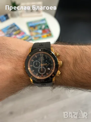Часовник Edox Chronoffshore-1 Chronograph, снимка 10 - Луксозни - 55373975