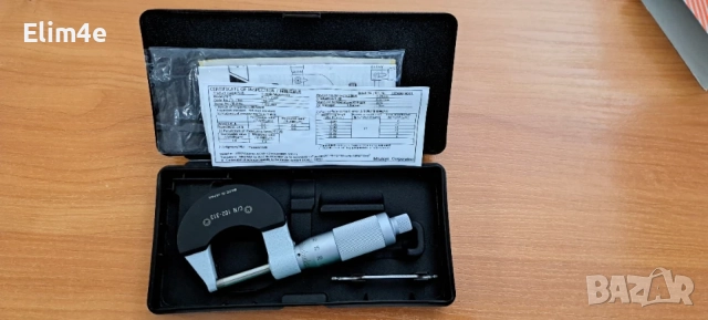 Микрометър 0-25mm/0.001m., снимка 2 - Друга електроника - 55444252