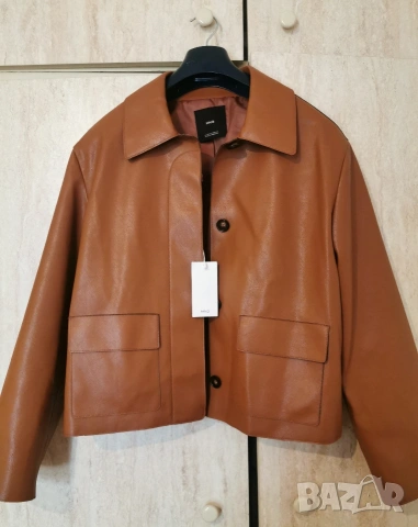 кожено яке на MANGO хл размер