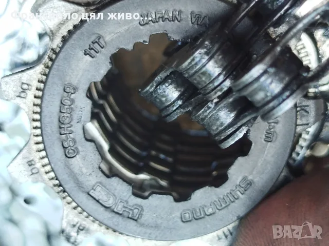 Сет 9 скорости за велосипед колело Shimano deore свалени от 29 цола , снимка 4 - Части за велосипеди - 55453017