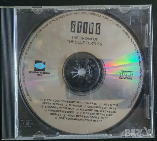 Sting / The Police - неофициални матрични CD дискове, снимка 4 - CD дискове - 55450154