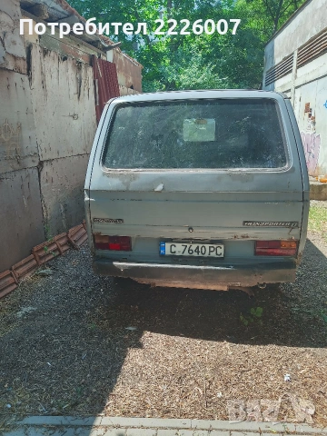 Продавам микробус VW Transporter T3, товарен, 1,6 дизел, модел 1982 г. , снимка 2 - Бусове и автобуси - 55071471