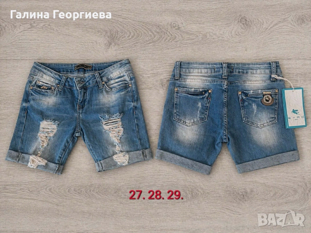 Къси дънки , снимка 5 - Дънки - 54973737