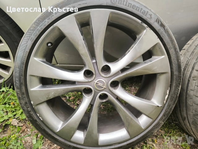 джанти Опел Инсигния 20 цола с гуми, снимка 5 - Гуми и джанти - 54206928