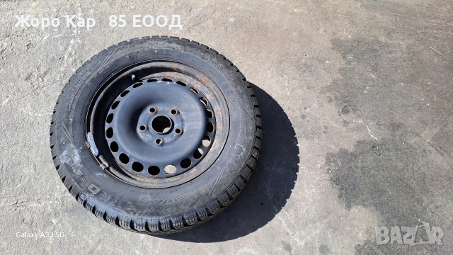 Желязна Джанта 15 цола 5x112 VW Passat 5.5 / Фолксваген Пасат 5.5 , снимка 7 - Гуми и джанти - 54274340