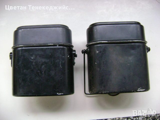 Продавам 2 броя швейцарски войнишки канчета, снимка 3 - Антикварни и старинни предмети - 54022504