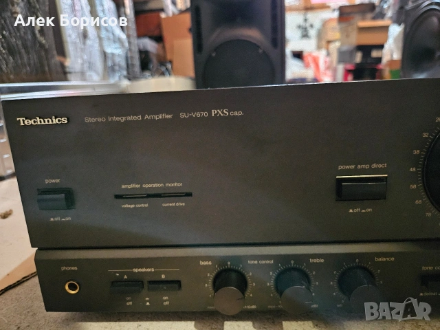 Усилвател Technics SU-V670, снимка 3 - Ресийвъри, усилватели, смесителни пултове - 54815009