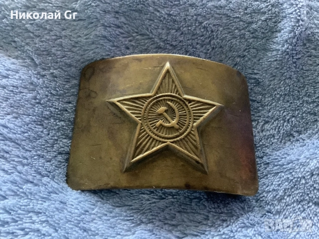 Военен катарама бронз произведено в СССР отличен състояние