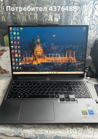 Lenovo Legion 5 16IRX9 | i9-14900HX | RTX 4070 | 32GB RAM | 1TB SSD, снимка 2 - Лаптопи за игри - 55252007