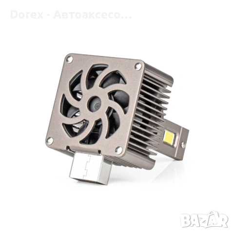 Комплект от 2 броя LED диодни крушки D1S за xenon 12-24V 10000lm Canbus без грешки, снимка 4 - Аксесоари и консумативи - 54565415
