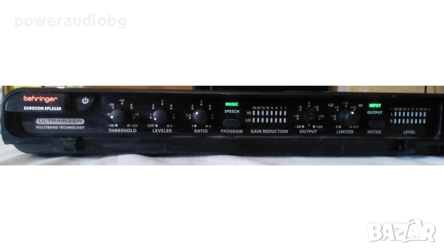 Behringer Eurocom SPL3220 Stereo Multi-band Sound Processor, снимка 8 - Ресийвъри, усилватели, смесителни пултове - 54906105