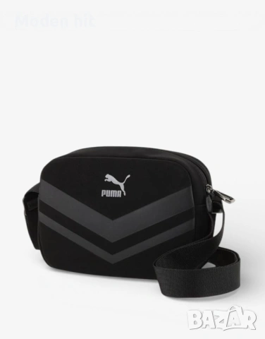 Оригинал! PUMA Classics Small Crossbody Bag Black чанта през рамо