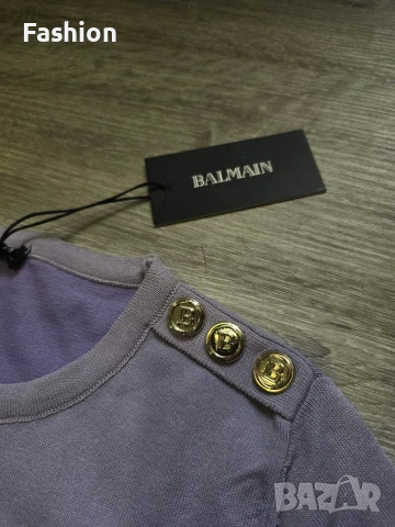 НОВ жесток топ / тениска BALMAIN. M номер, снимка 2 - Други - 54373712