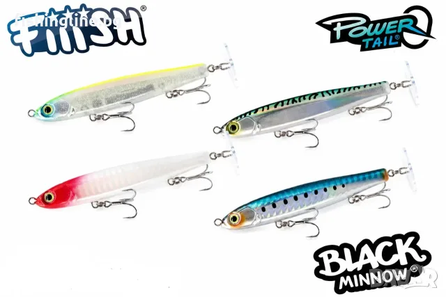 Fiiish Power Tail Shallow 90mm 14g – потъващ воблер за лаврак, лефер, щука и распер