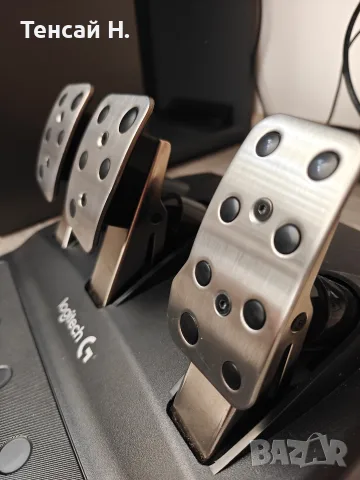 Волан Logitech G29, снимка 9 - Джойстици и геймпадове - 55632610