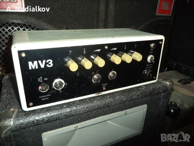 MV3 bass tube amplifier, снимка 3 - Други - 55568696