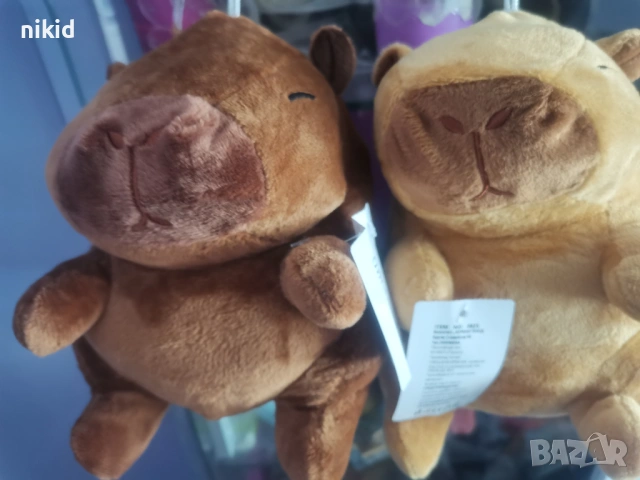 Капибара Capybara голяма плюшена играчка плюш