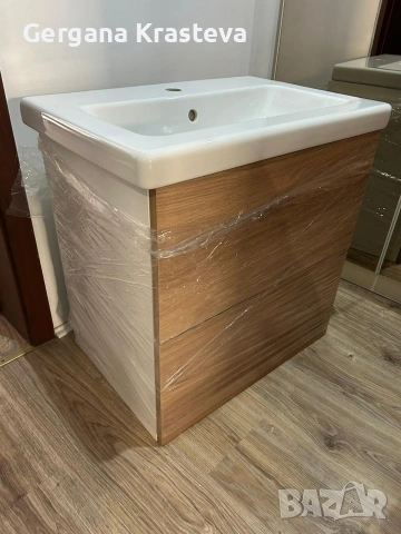 Висящ шкаф с мивка комплект , снимка 6 - Мивки - 54887206