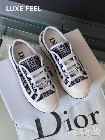 Dior ⚜️Дамски Кецове, снимка 5 - Кецове - 54368557