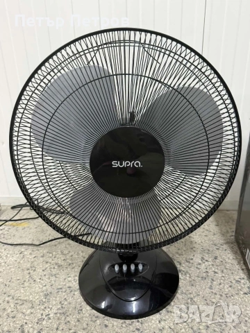  Hастолен вентилатор Supra (модел Héos 40W, снимка 2 - Вентилатори - 54743637