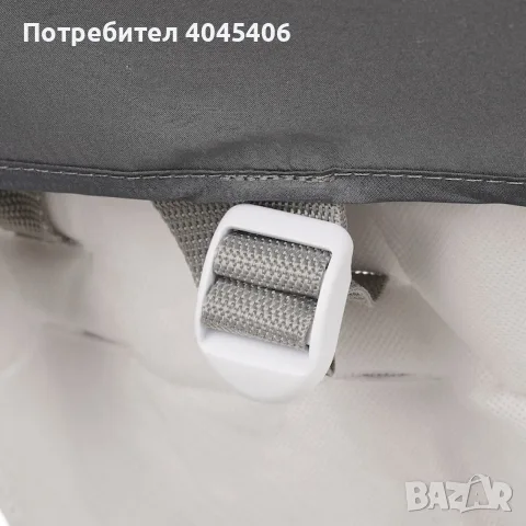 Електрическа люлка за бебе Zizito Hana - сива, снимка 4 - Детски люлки - 55478083