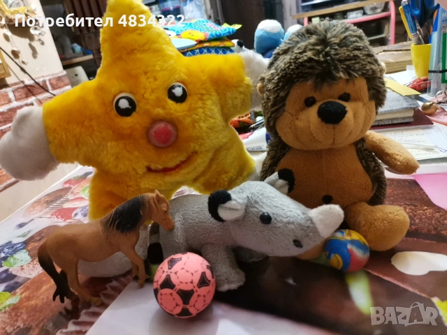 Ежко, мишко, слънчо, конче и топчета. , снимка 2 - Други - 54716006