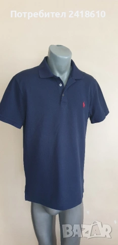 POLO Ralph Lauren Pique Cotton Stretch Mesh Slim Fit Mens Size L ОРИГИНАЛ! Мъжка Тениска!, снимка 7 - Тениски - 54886792
