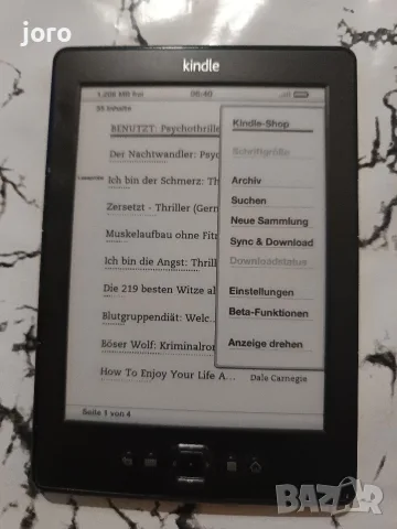 електронна книга kindle d01100, снимка 3 - Електронни четци - 55341809