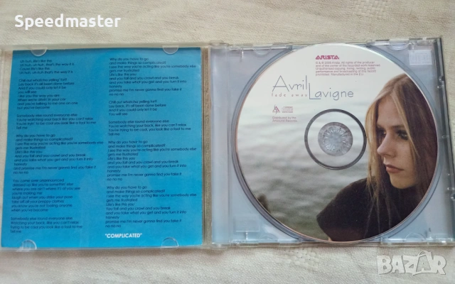 Avril Lavigne - Fade Away, снимка 2 - CD дискове - 54588591