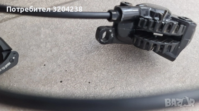 Сет хидравлични спирачки Shimano Deore BL-M4100 и апарати Shimano Deore BR-M6100 - предна и задна, снимка 2 - Части за велосипеди - 55078220