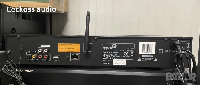 Muvid IR 715-2 – Wi-Fi Internet Radio / DAB / FM / USB / LAN , снимка 6 - Ресийвъри, усилватели, смесителни пултове - 55500045