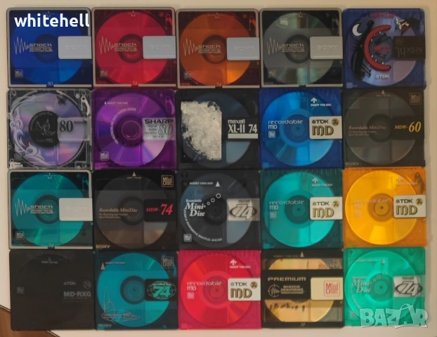 Колекционерски комплект 20бр. Мини Дискове - Minidiscs