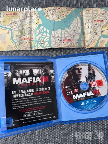 Mafia III, PS4 +Map, снимка 3 - Игри за PlayStation - 54489446