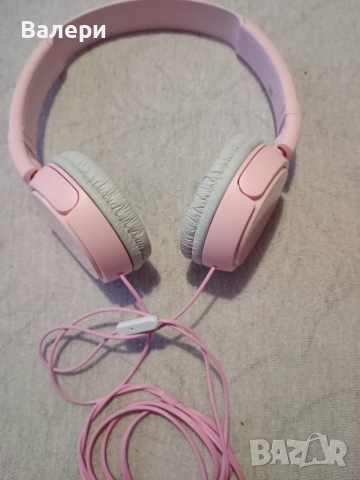 Слушалки Sony розови, снимка 2 - Слушалки и портативни колонки - 55148483