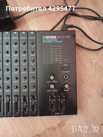 Boss bx 16 mixer16 stereo channel, снимка 2 - Други - 55395481