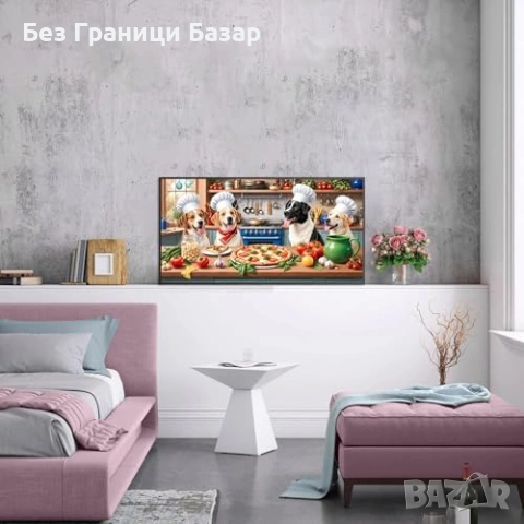 Нов Пъзел 1000 части за възрастни кучешка кухня декорация стена забавление игра, снимка 5 - Пъзели - 54077367